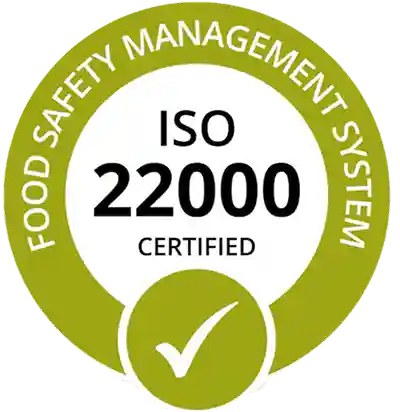 ISO 22000 Food Safety Management System Certified