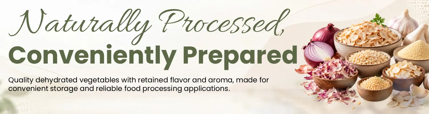 Dehydrated Vegetables Supplier