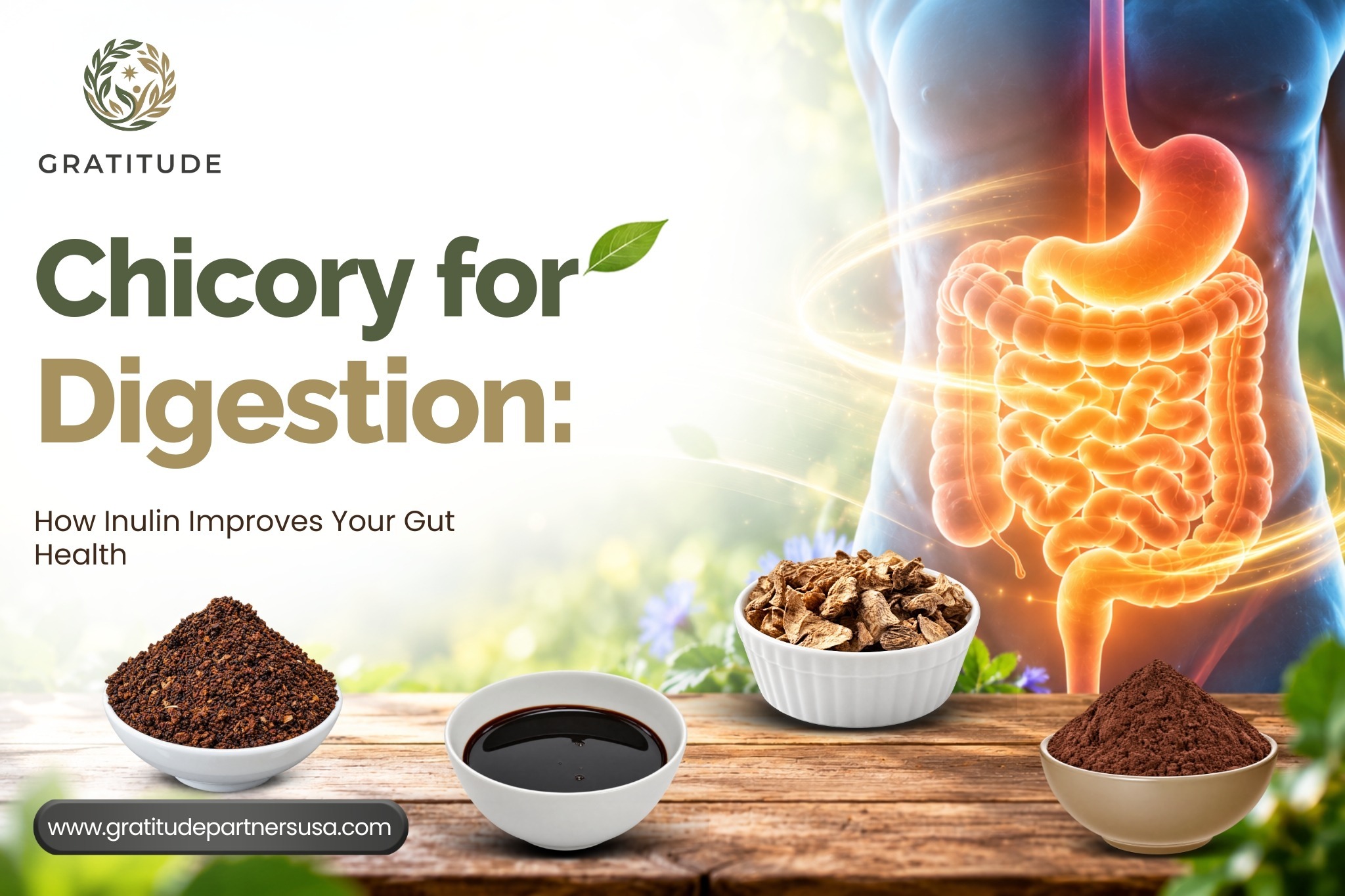 Chicory for Digestion How Inulin Improves Your Gut Health